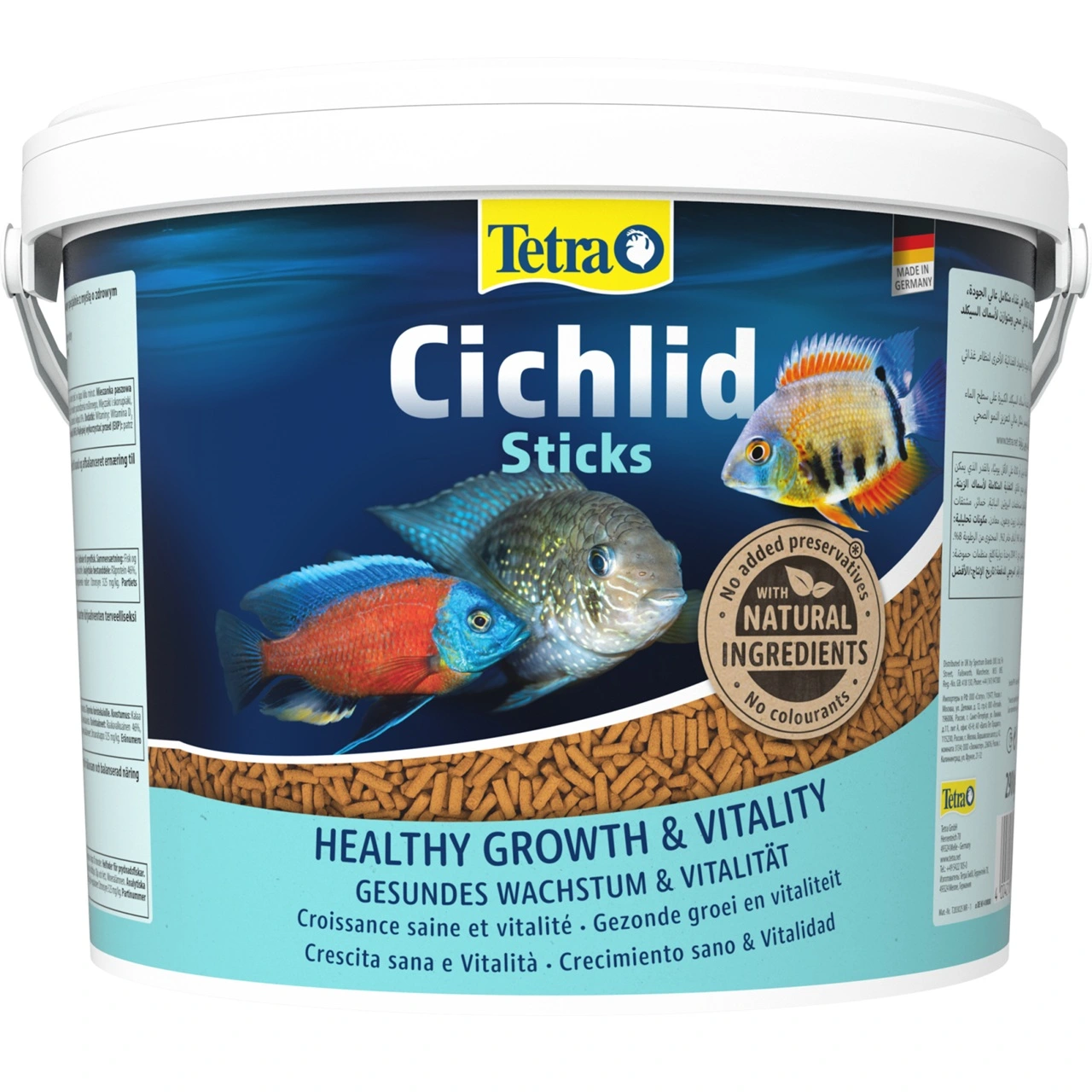 Tetra Cichlide Sticks 10 Liter